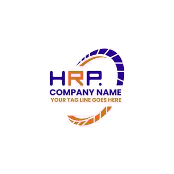 HRP letter logo creative design with vector graphic, HRP simple and modern logo. HRP luxurious alphabet design