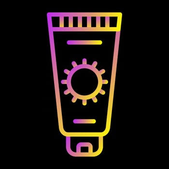 Sunscreen Vector Icon