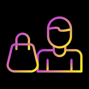Personal Shopper Vector Icon
