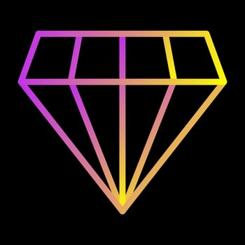 Diamond Vector Icon