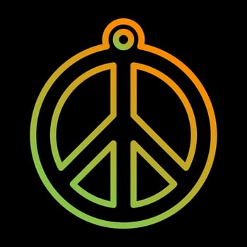 Peace symbol Vector Icon