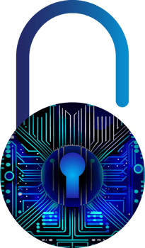 Modern Technology Cybersecurity Icon Crop-out png