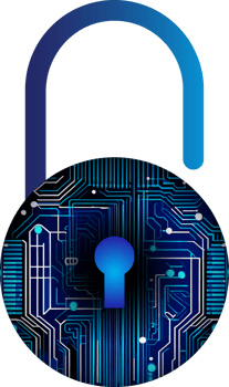 Modern Technology Cybersecurity Icon Crop-out png
