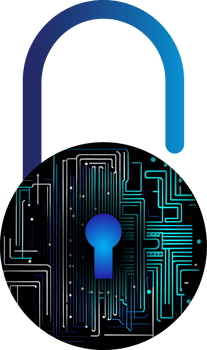 Modern Technology Cybersecurity Icon Crop-out png