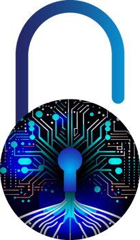 Modern Technology Cybersecurity Icon Crop-out png