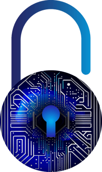 Modern Technology Cybersecurity Icon Crop-out png