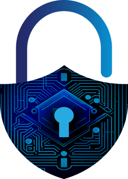 Modern Technology Cybersecurity Icon Crop-out png