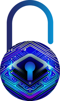 Modern Technology Cybersecurity Icon Crop-out png