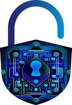 Modern Technology Cybersecurity Icon Crop-out png