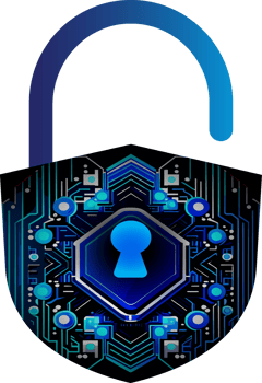 Modern Technology Cybersecurity Icon Crop-out png