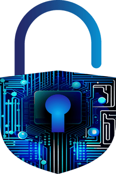 Modern Technology Cybersecurity Icon Crop-out png