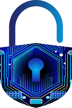 Modern Technology Cybersecurity Icon Crop-out png