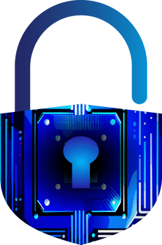 Modern Technology Cybersecurity Icon Crop-out png