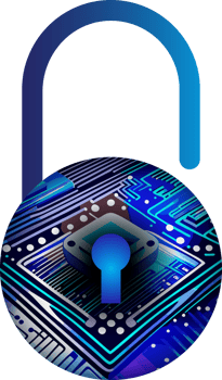 Modern Technology Cybersecurity Icon Crop-out png