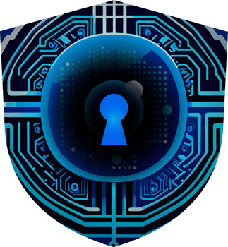 Modern Technology Cybersecurity Icon Crop-out png