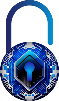 Modern Technology Cybersecurity Icon Crop-out png
