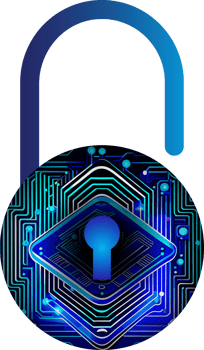 Modern Technology Cybersecurity Icon Crop-out png