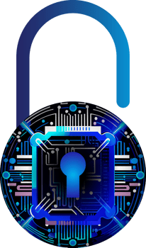 Modern Technology Cybersecurity Icon Crop-out png
