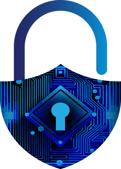 Modern Technology Cybersecurity Icon Crop-out png