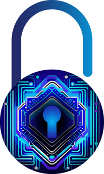 Modern Technology Cybersecurity Icon Crop-out png