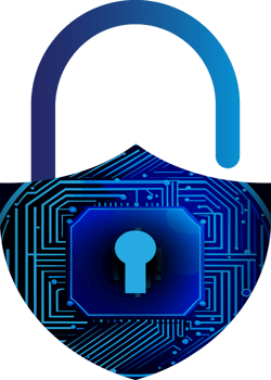Modern Technology Cybersecurity Icon Crop-out png