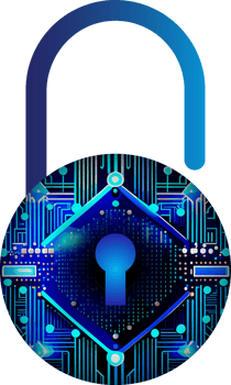 Modern Technology Cybersecurity Icon Crop-out png