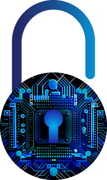 Modern Technology Cybersecurity Icon Crop-out png
