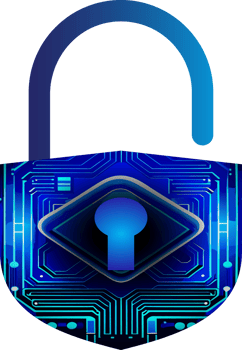 Modern Technology Cybersecurity Icon Crop-out png