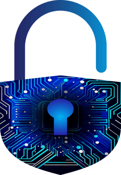 Modern Technology Cybersecurity Icon Crop-out png