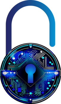 Modern Technology Cybersecurity Icon Crop-out png