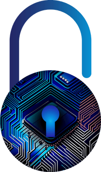 Modern Technology Cybersecurity Icon Crop-out png