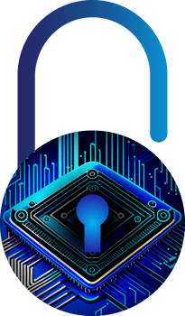Modern Technology Cybersecurity Icon Crop-out png