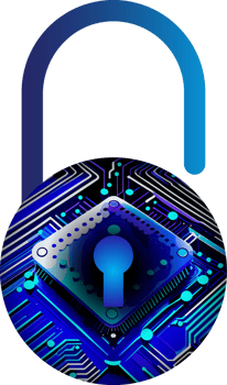 Modern Technology Cybersecurity Icon Crop-out png