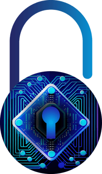 Modern Technology Cybersecurity Icon Crop-out png