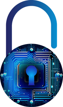 Modern Technology Cybersecurity Icon Crop-out png