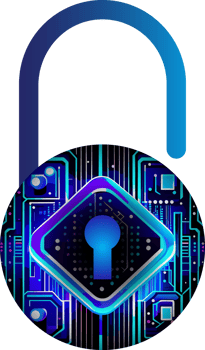 Modern Technology Cybersecurity Icon Crop-out png