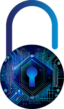 Modern Technology Cybersecurity Icon Crop-out png