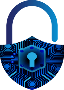 Modern Technology Cybersecurity Icon Crop-out png