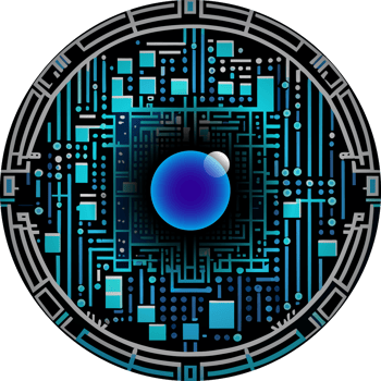 Modern Technology Cybersecurity Icon Crop-out png