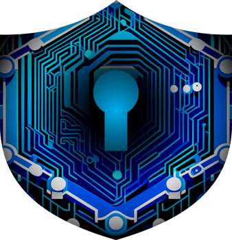 Modern Technology Cybersecurity Icon Crop-out png