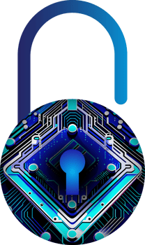 Modern Technology Cybersecurity Icon Crop-out png