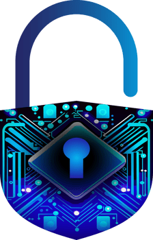 Modern Technology Cybersecurity Icon Crop-out png