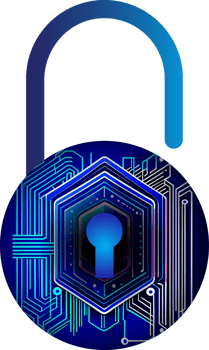 Modern Technology Cybersecurity Icon Crop-out png