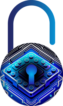 Modern Technology Cybersecurity Icon Crop-out png