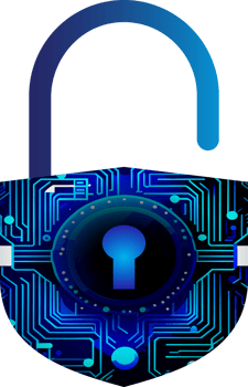 Modern Technology Cybersecurity Icon Crop-out png