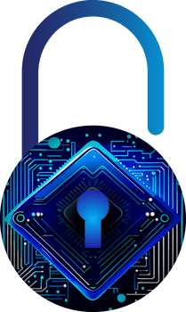Modern Technology Cybersecurity Icon Crop-out png