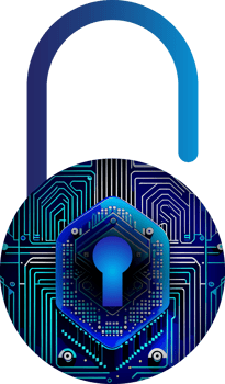 Modern Technology Cybersecurity Icon Crop-out png