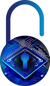 Modern Technology Cybersecurity Icon Crop-out png