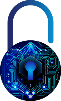 Modern Technology Cybersecurity Icon Crop-out png