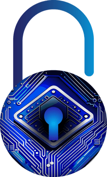 Modern Technology Cybersecurity Icon Crop-out png